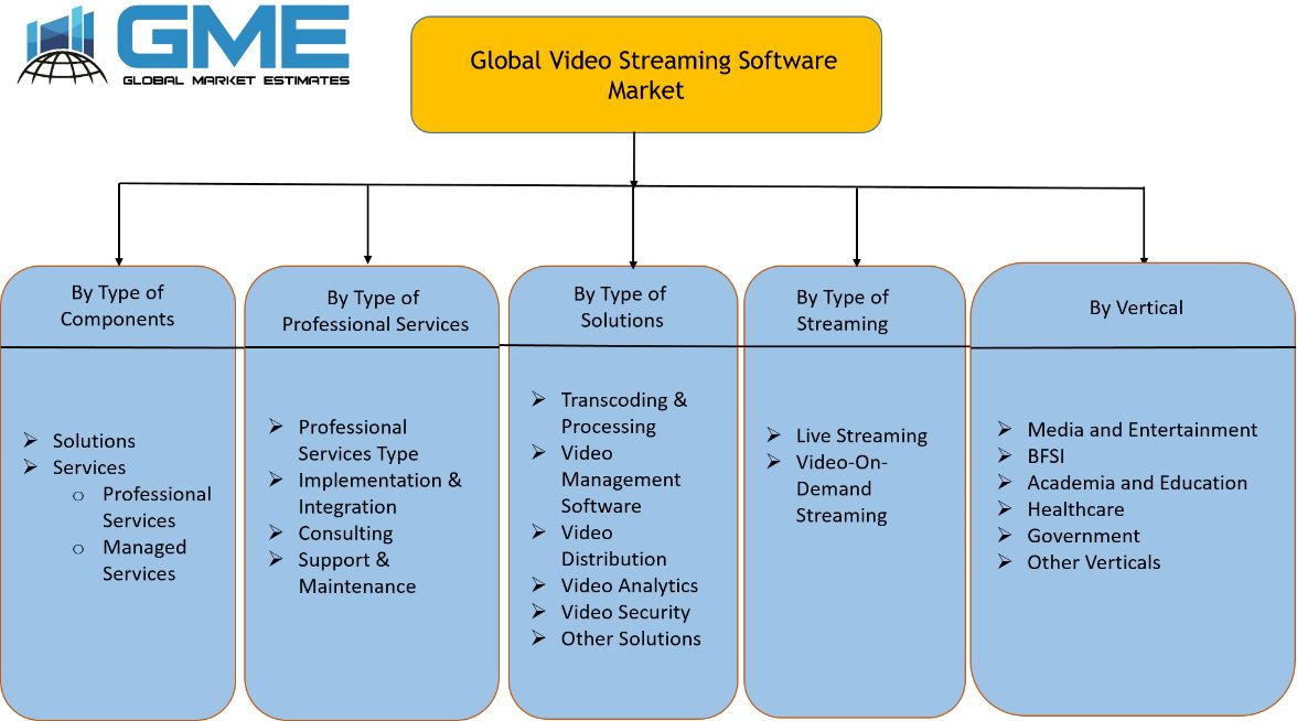 Video Streaming Software Market Segmentation